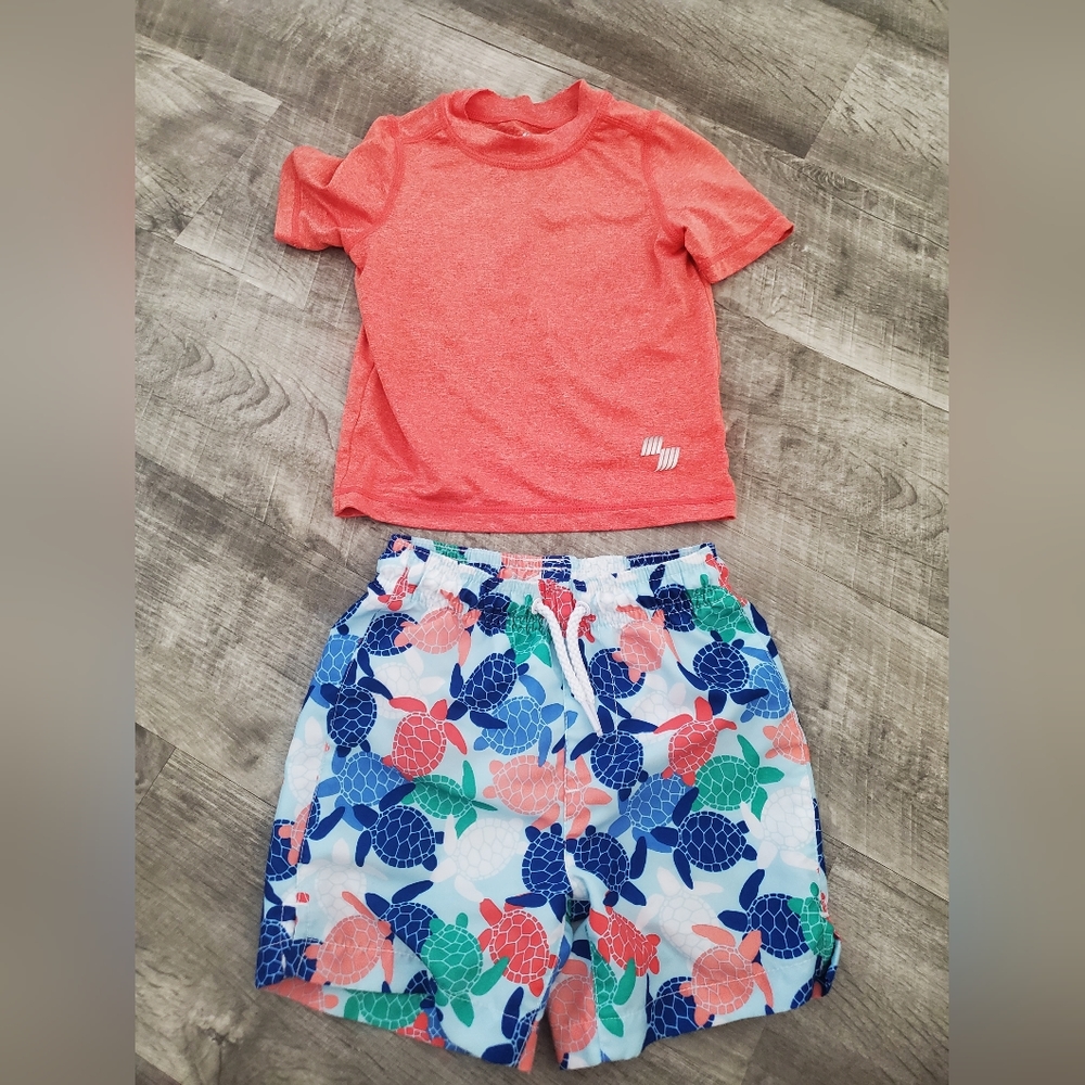 Toddler boy swim set